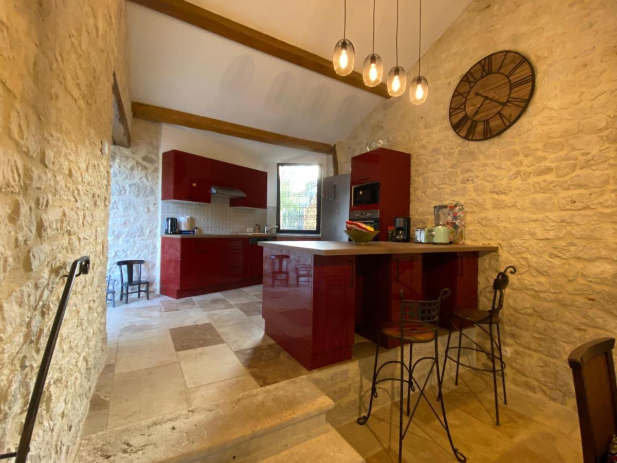Maison De Village, Charme Et Confort Mauroux  Eksteriør billede