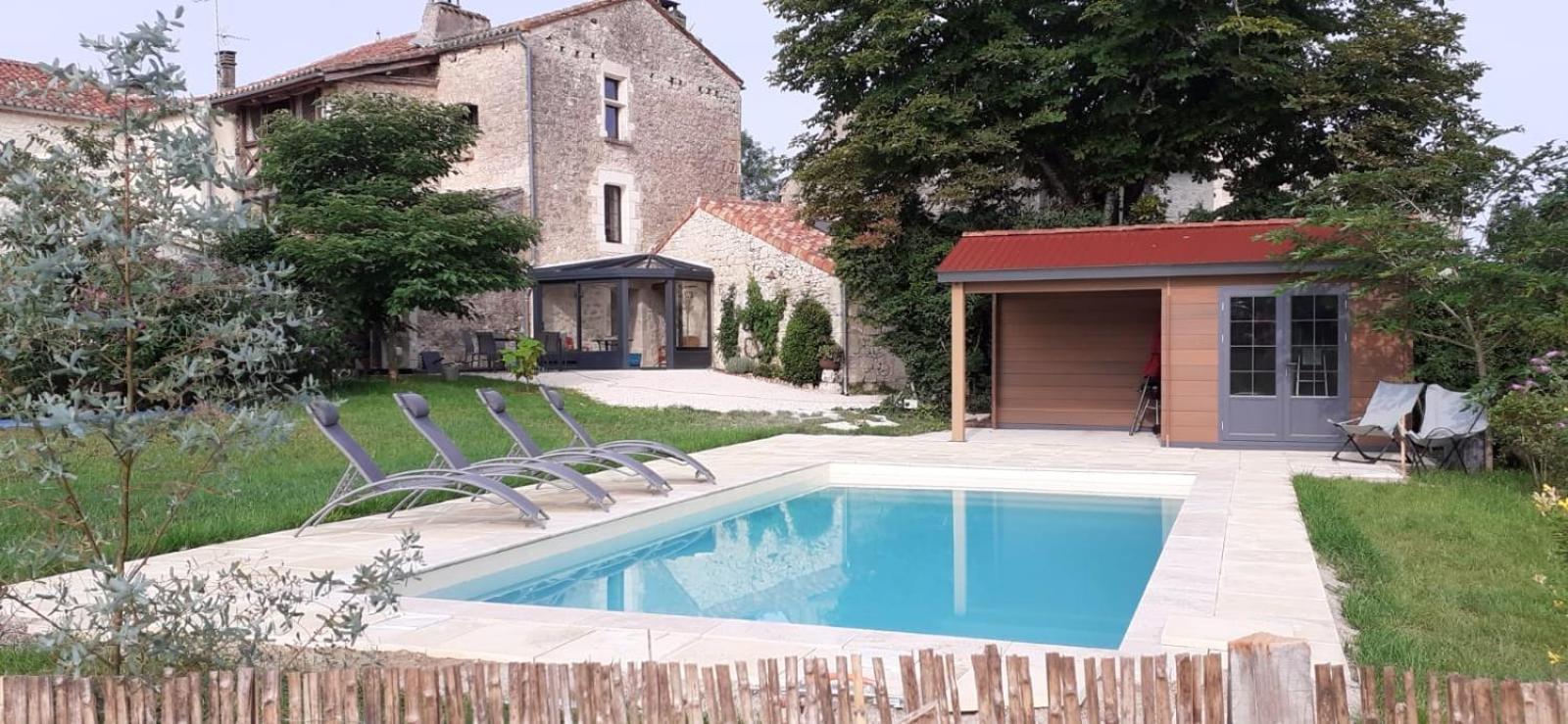 Maison De Village, Charme Et Confort Mauroux  Eksteriør billede
